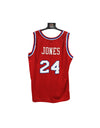 Philadelphia 76ers Sixers NBA Basketball 1990s (XL) #24 Jones