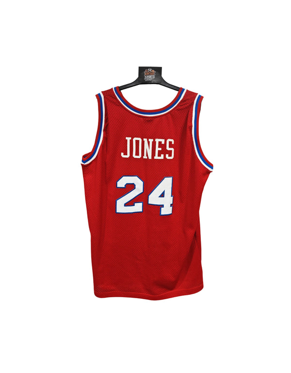 Philadelphia 76ers Sixers NBA Basketball 1990s (XL) #24 Jones