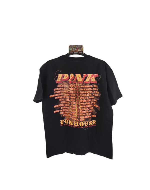 Pink Funhouse Summer Carnival Tour Music T-Shirt 2010 (M)