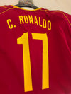 Portugal Home Football Shirt 2002-2004 (XL) #17 Ronaldo
