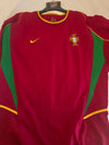 Portugal Home Football Shirt 2002-2004 (XL) #17 Ronaldo