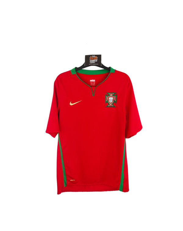 Portugal Home Football Shirt 2008 (M)