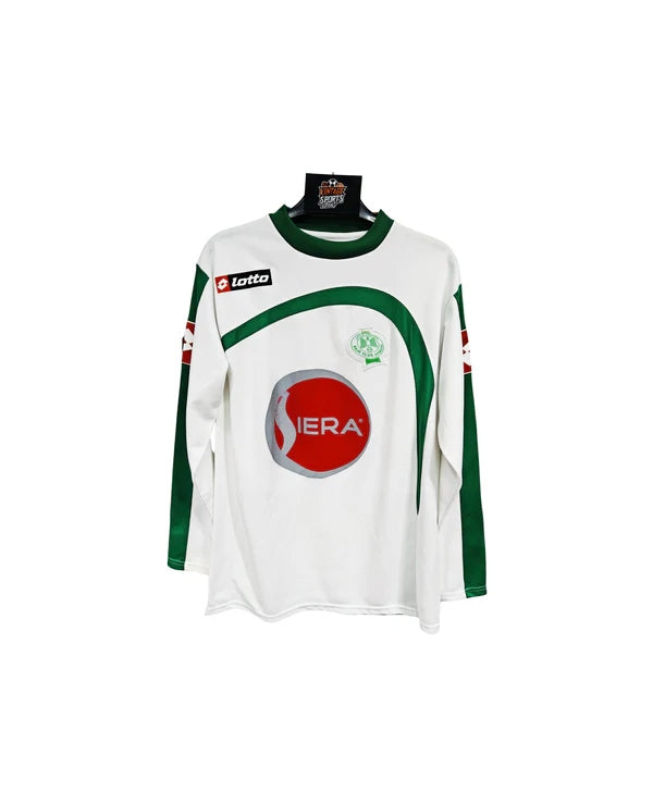 Raja Club Athletic Long Sleeve Home Football Shirt 2000s (M)