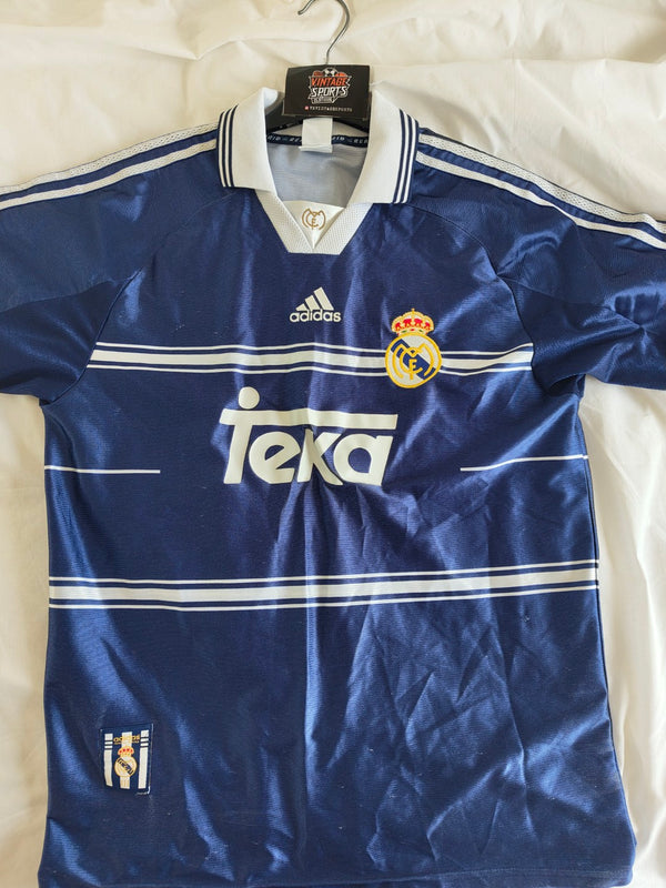 Real Madrid Away Football Shirt 1998-1999 (M)