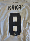 Real Madrid FC Home Football Shirt 2010-2011 (S) #8 Kaka