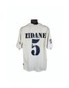 Real Madrid Home Football Shirt 2002-2003 (S) #5 Zidane