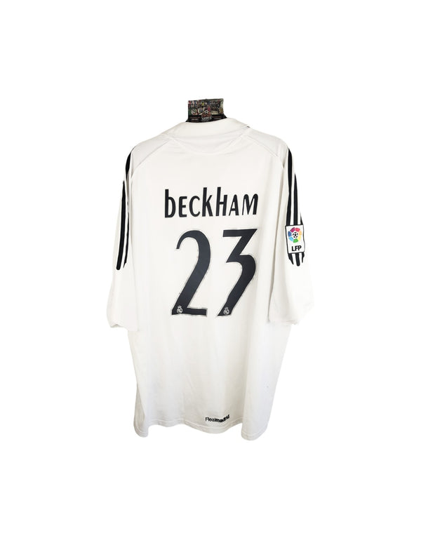 Real Madrid Home Football Shirt 2005-2006 (XXL) 23 Beckham
