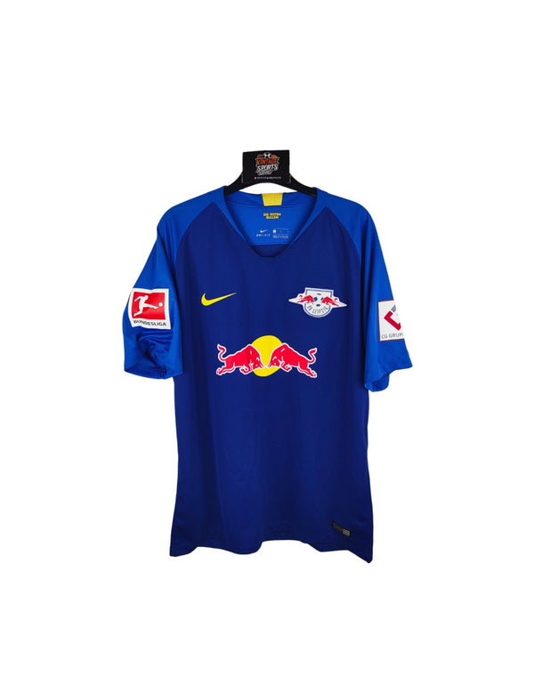 Red Bull Leizpig Away Football Shirt 2018-2019 (L) #14 Adams