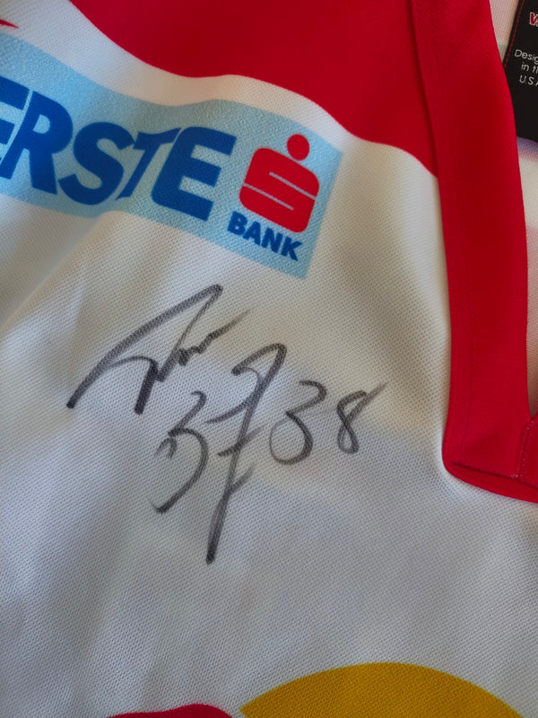Red Bull Salzburg Signed Ice Hockey Jersey 2005-2006 (XS) 38 Banham