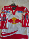 Red Bull Salzburg Signed Ice Hockey Jersey 2005-2006 (XS) 38 Banham