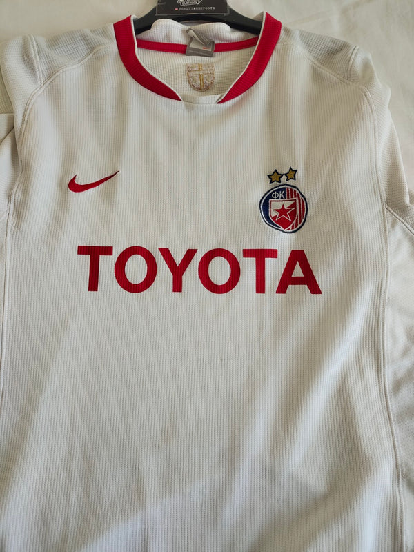 Red Star Belgrade Away Football Shirt 2007-2009 (L)
