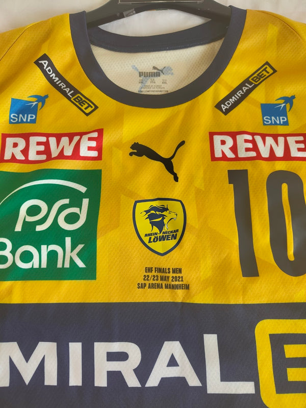 Rhein Neckar Löwen EHF Finals home Handball Shirt 2020-2021 (XL) 10 Knorr