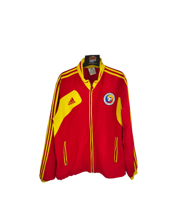Romania Player Issue Football Track Top jacket 2012 (M)