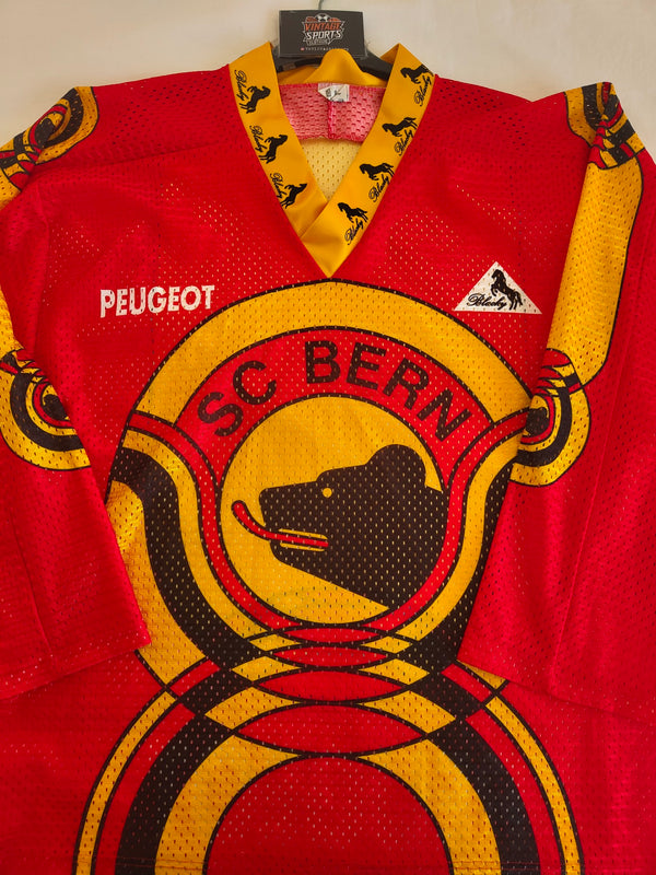 SC Bern Home Ice Hockey Jersey 1989-1990 (XXL)