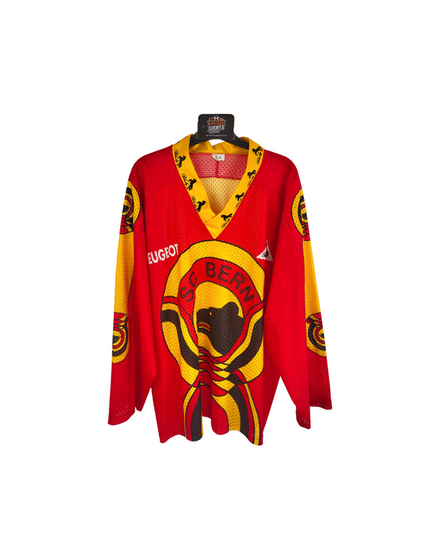 SC Bern Home Ice Hockey Jersey 1989-1990 (XXL)