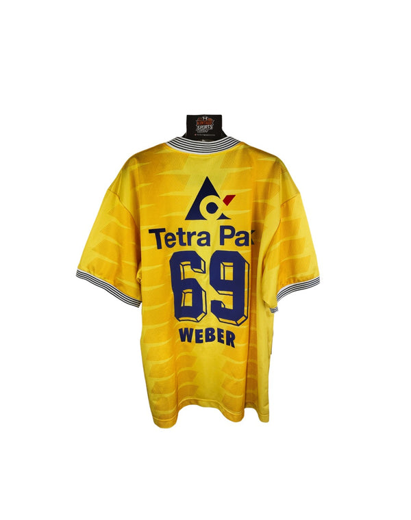 SG Wallau-Massenheim Frankfurt home Handball Shirt 1997-1998 (L) 69 Weber