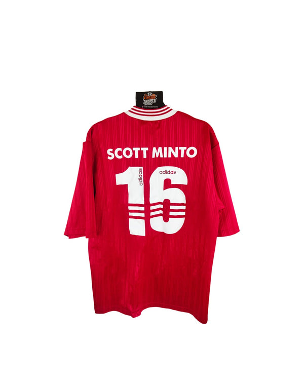 SL Benfica Cup Home Football Shirt 1997-1998 (M) 16 Minto