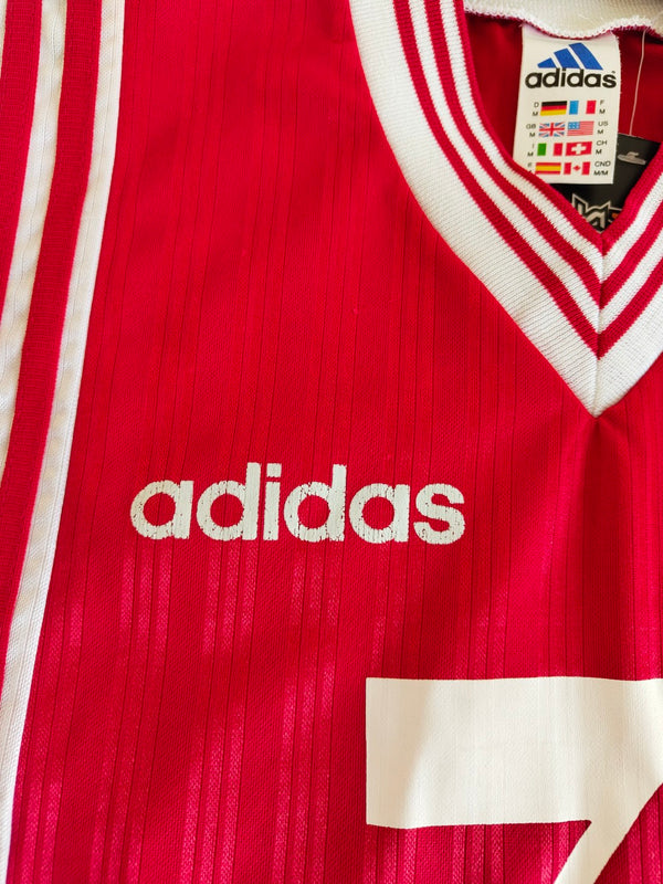 SL Benfica Cup Home Football Shirt 1997-1998 (M) 16 Minto