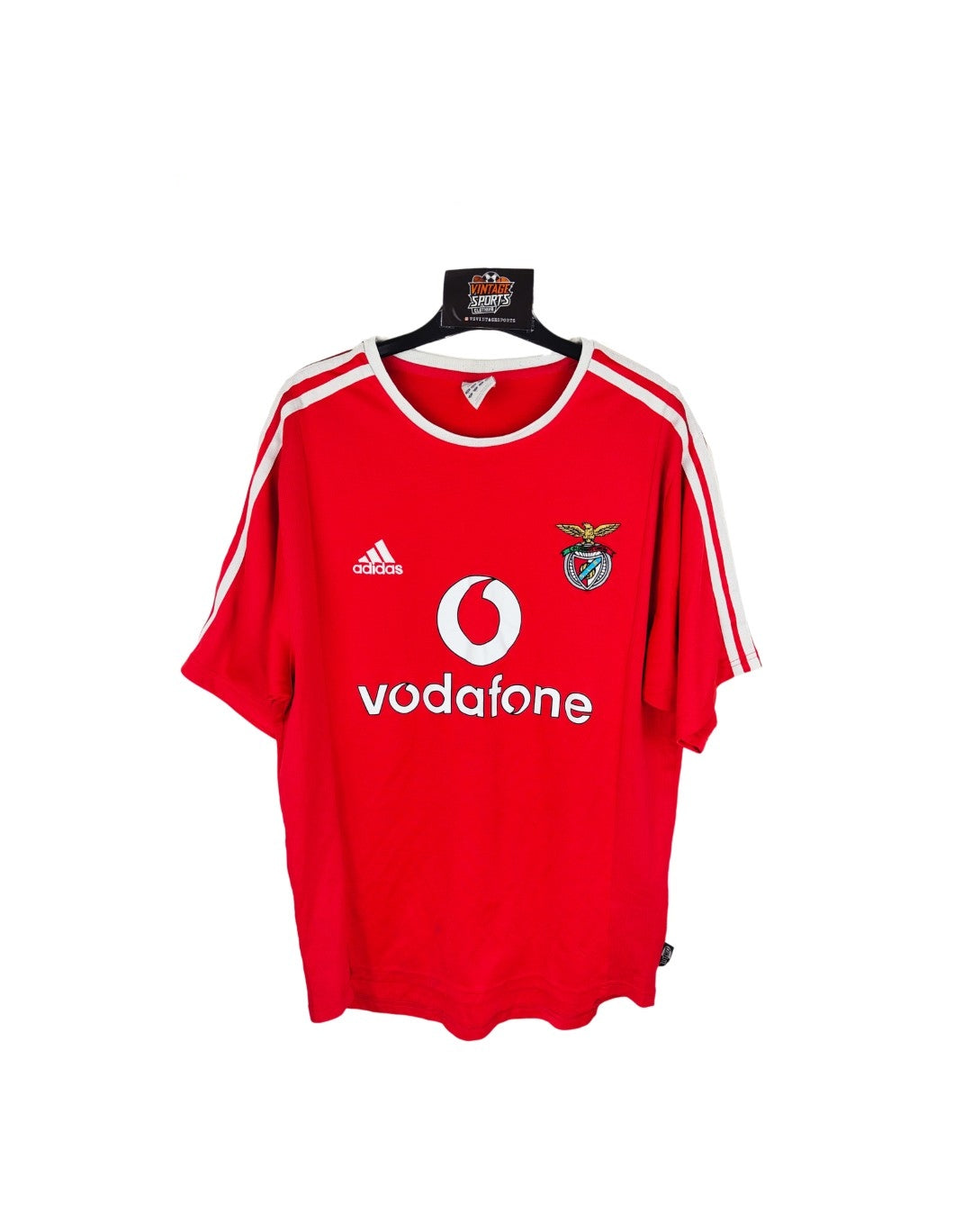  ポルトガル SLベンフィカ ユニフォームvodafone SL Benfica European Cup Home Football Shirt 2003-2004 (M)