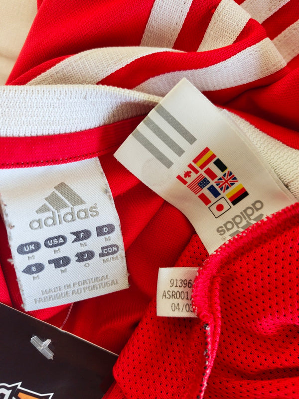 SL Benfica European Cup Home Football Shirt 2003-2004 (M)