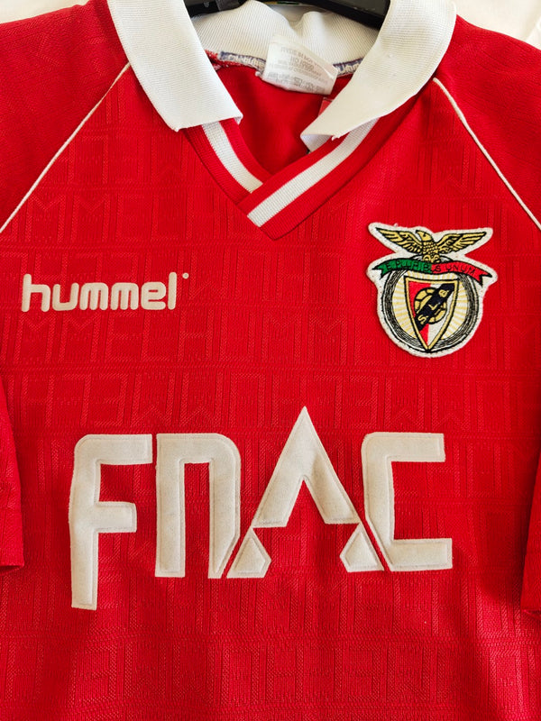 SL Benfica Home Football Shirt 1989-1990 (L)