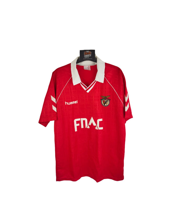 SL Benfica Home Football Shirt 1990-1991 (XL)