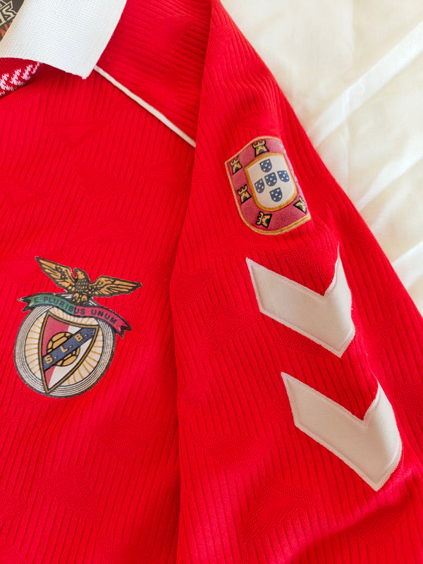 SL Benfica Home Football Shirt 1991-1992 (L)