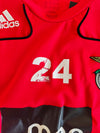 SL Benfica Issue Training Football Shirt 2008-2009 (L) 24 Carlos Martins