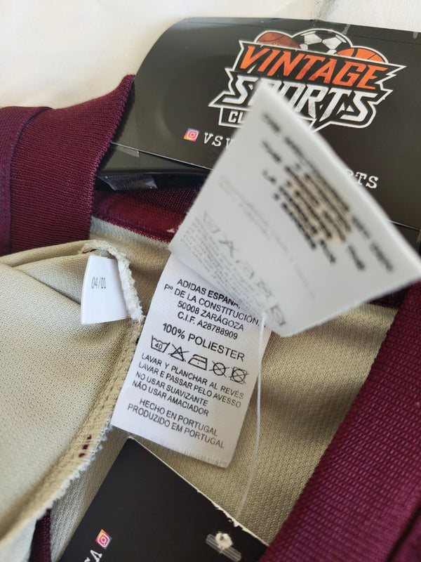 SL Benfica Unsponsored Away Football Shirt 2000-2001 (S)