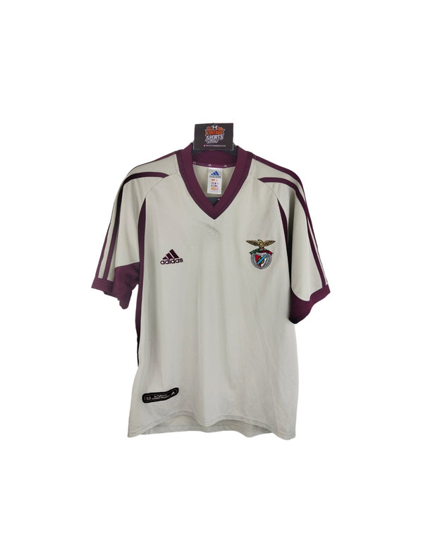 SL Benfica Unsponsored Away Football Shirt 2000-2001 (S)