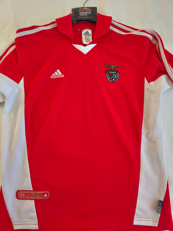 SL Benfica unsponsored Home Shirt 2001-2002 (Youths)