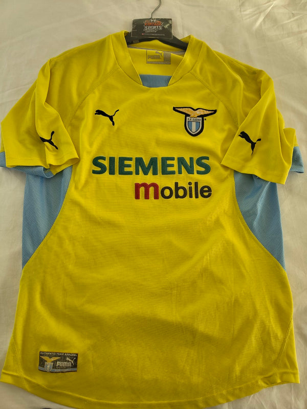 SS Lazio Away Football Shirt 2001-2002 (M)