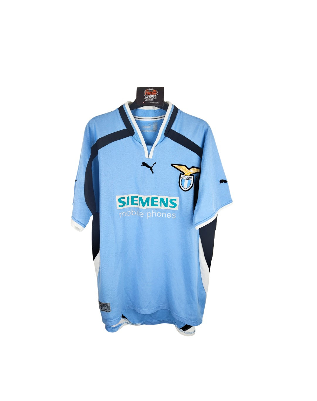 SS Lazio Home Football Shirt 2000-2001 (XL)