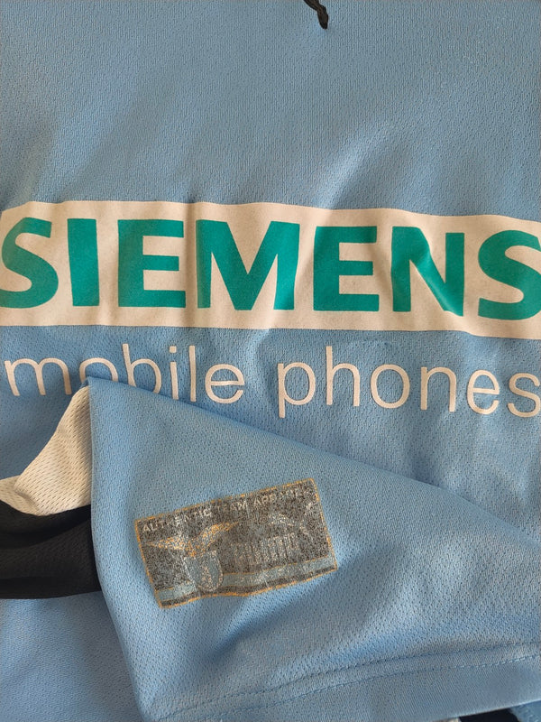 SS Lazio Home Football Shirt 2000-2001 (XL)