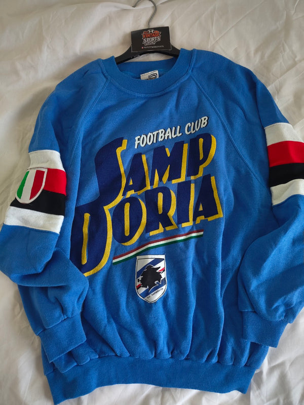 Vintage Sampdoria Football Sweatshirt 1990-1991 (L)