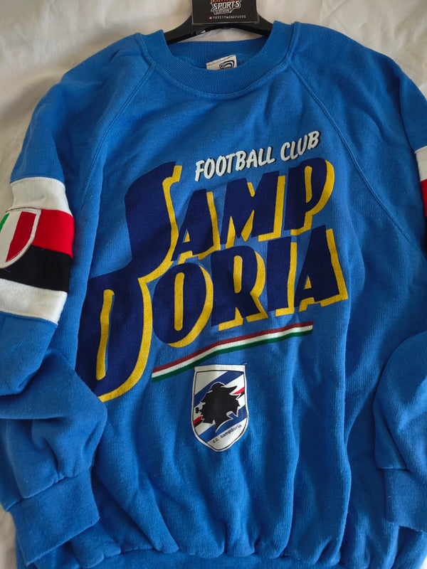 Vintage Sampdoria Football Sweatshirt 1990-1991 (L)