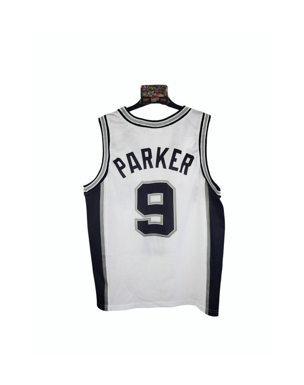 San Antonio Spurs NBA Basketball Jersey 2000s (S) #9 Parker