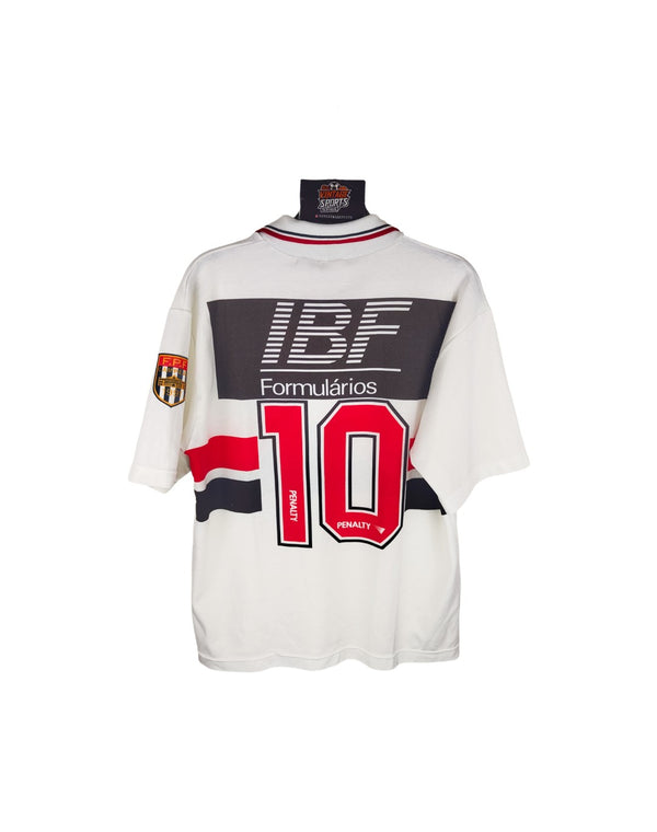 Sao Paulo FC Home Football Shirt 1992-1993 (M) #10 Rai