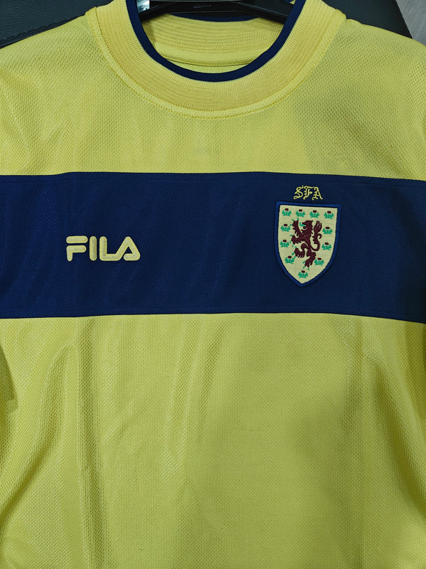 Scotland away Football Shirt 2002-2003 (L)