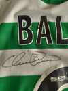 Signed Celtic FC Home Football Shirt 2001-2003 (M) 6 Balde