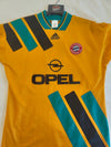 Signed FC Bayern Munich Away Football Shirt 1993-1995 (S) #9 Papin