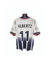 Signed Glasgow Rangers FC Away Football Shirt 1997-1998 (S) 11 Albertz