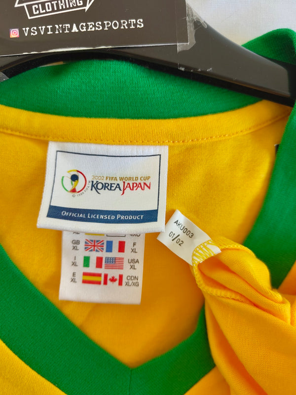 Signed Lithuania World Cup Football Shirt 2002 (XL)