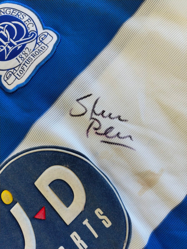 Signed QPR Queens Park Rangers Home Football Shirt 2002-2003