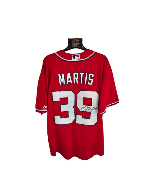 Signed Washington Nationals Baseball MLB Jersey 2008-2009 (S) #39 Martis