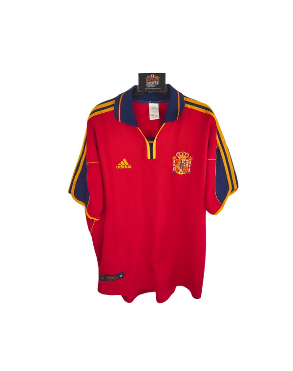 Spain Home Football Shirt 1999-2001 (M)