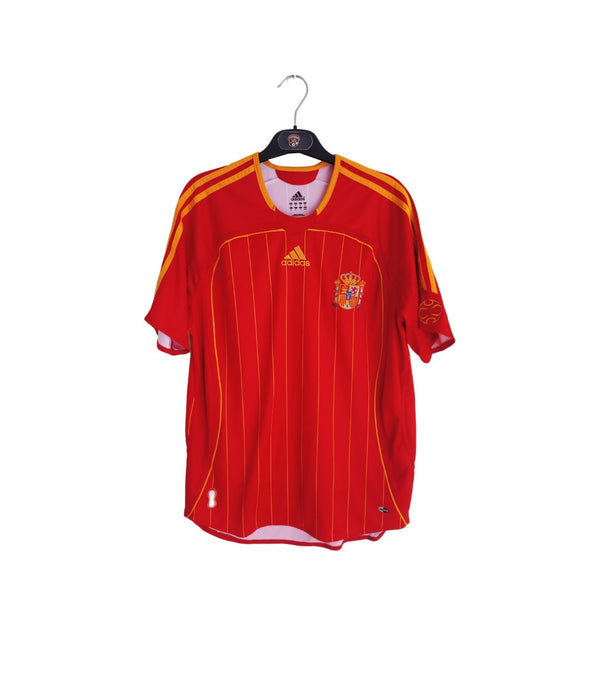 Spain Home Football Shirt 2006-2008