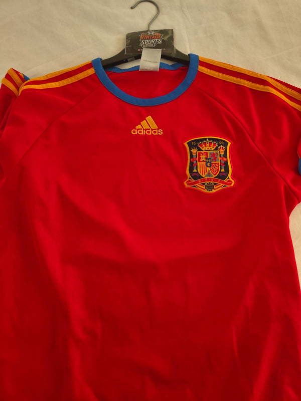 Spain Home Football Shirt 2010-2011 (M)