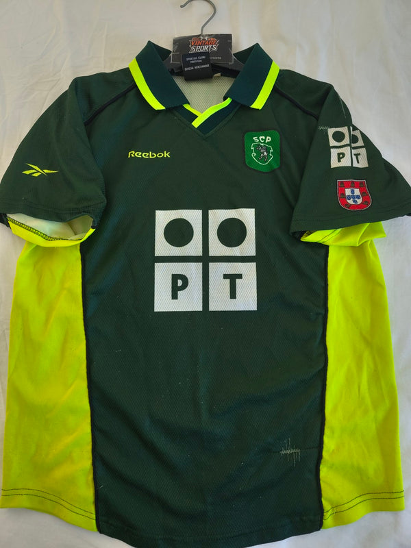 Sporting CP Away Football Shirt 2000-2001 (Youths)
