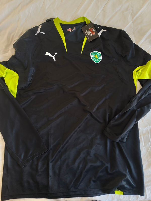 Sporting CP Long Sleeve Away Football Shirt 2007-2008 (XXL)